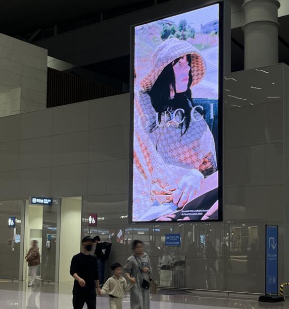 韓國機(jī)場廣告