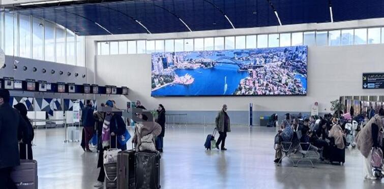 摩洛哥機場廣告