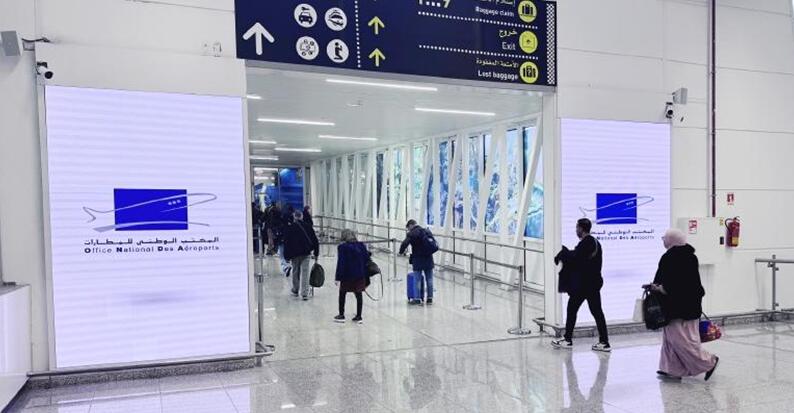 摩洛哥機場廣告