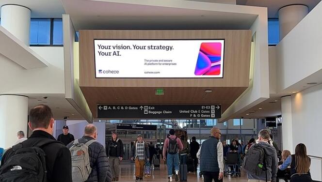 舊金山機(jī)場廣告